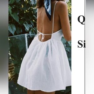 Verge Girl white dress